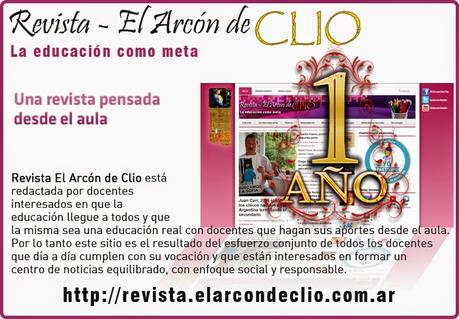 La revista Educativa El Arcón de Clio cumple un año