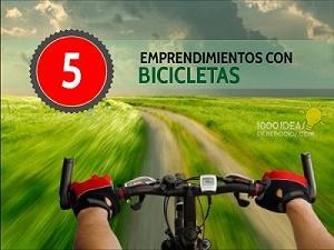 emprendimientos con bicicletas