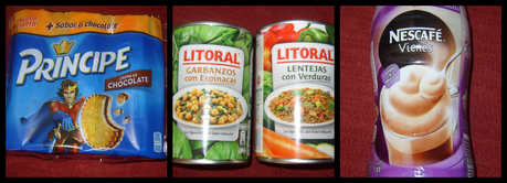 Galletas Príncipe , Latas Litoral , Nescafé vienés Galletas Príncipe , Latas Litoral , Nescafé vienés