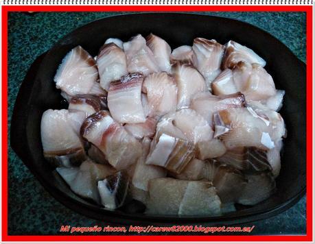 Cazón adobado frito Cazón adobado frito