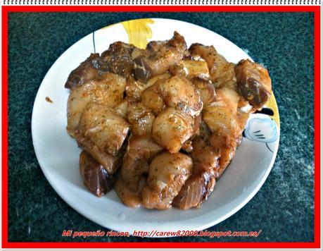 Cazón adobado frito Cazón adobado frito