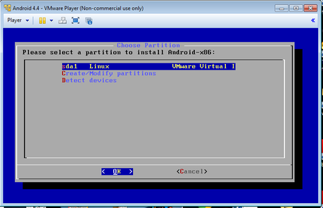 Instalar Android en una maquina virtual con VMware