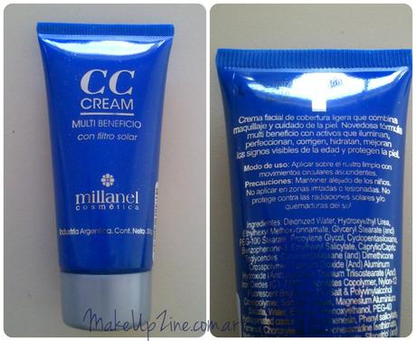 Probando maquillajes de Millanel