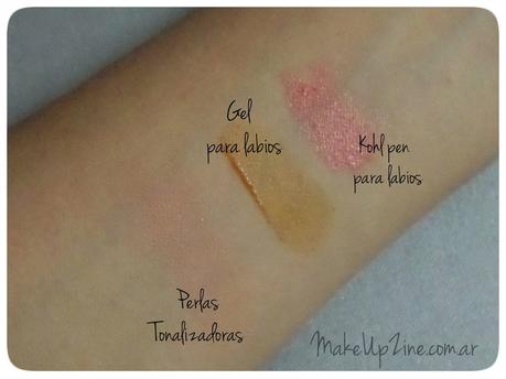 Probando maquillajes de Millanel