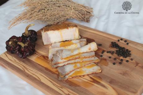 LOMO ADOBADO DE MATANZA (Y AOVE COMO CONSERVANTE)