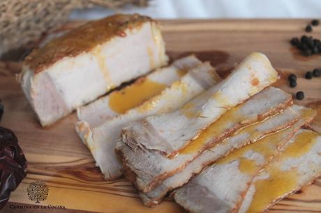 LOMO ADOBADO DE MATANZA (Y AOVE COMO CONSERVANTE)