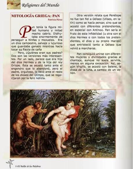 PAN, MARSIAS Y ÉRATO. PAN, MARSIAS Y ÉRATO.