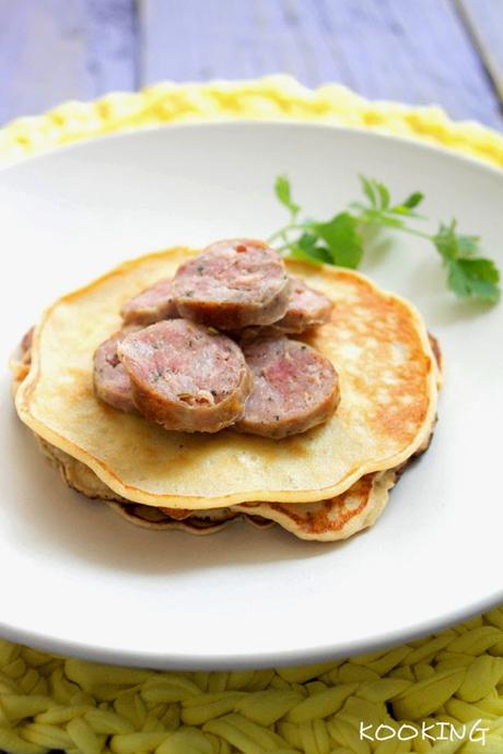 Blinis de patata con burifarra - Cooking the Chef