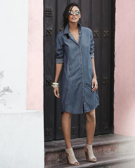 WANT A DENIM DRESS WANT A DENIM DRESS