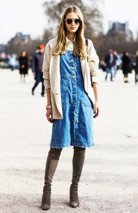 WANT A DENIM DRESS WANT A DENIM DRESS