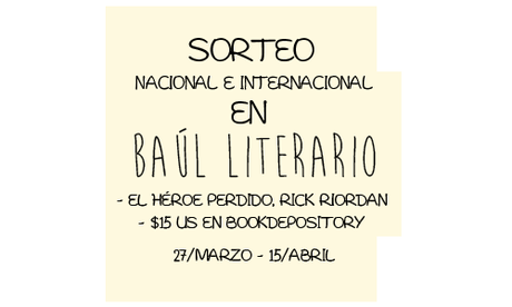 Sorteo activo en el blog