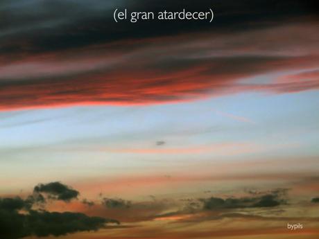 atardecer