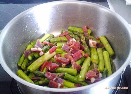 Caldereta de espárragos