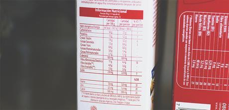 aprendiendo a leer tabla nutricional