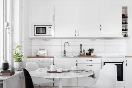 inspiracion decoración muebles ikea estilo nórdico escandinavo estilo nórdico decoración pisos pequeños decoración minipisos contraste decoración cocinas modernas pequeñas blog decoracion interiores 