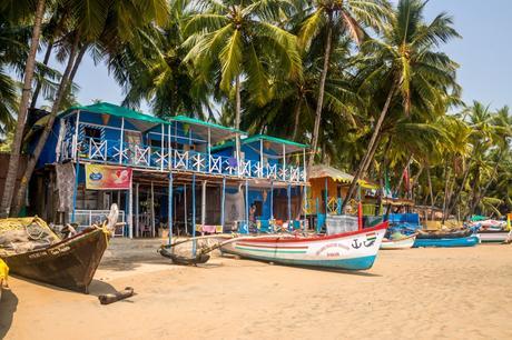 Alojamientos de Palolem, Goa