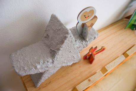 Diy estrella de cemento con espuma floral | DEF Deco - Decorar en familia6