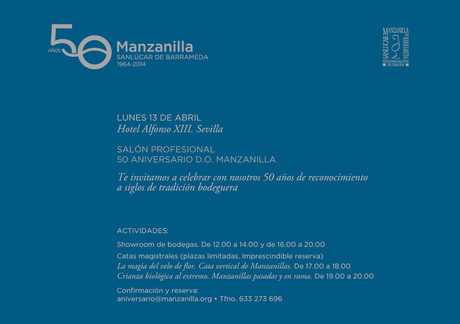 50 AÑOS DE MANZANILLA DE SANLÚCAR DE BARRAMEDA  ( CÁDIZ )