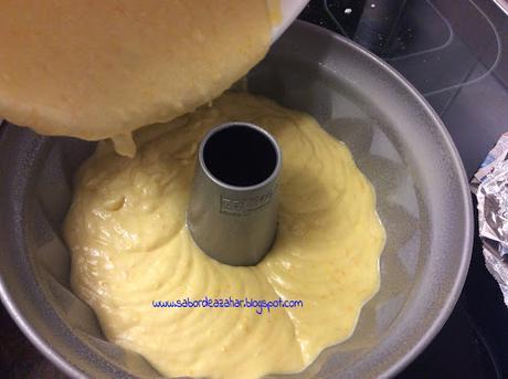 Bundt cake de naranja