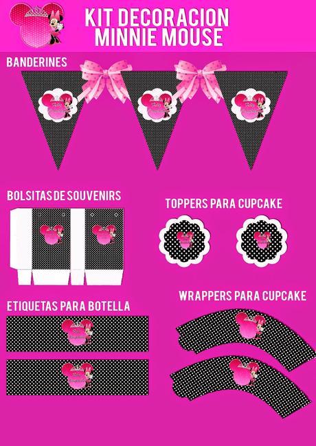 Imprimibles Minnie Gratis Imprimibles Minnie Gratis