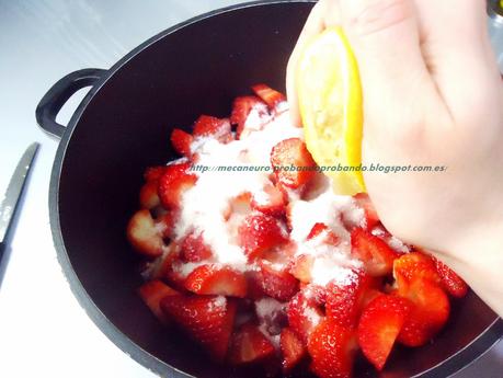 receta mermelada de fresa casera