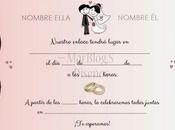 Invitación Boda