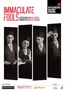 Immaculate Fools en mayo en Barcelona y Madrid