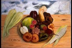 Intervención de imágenes de  bodegones con acuarela