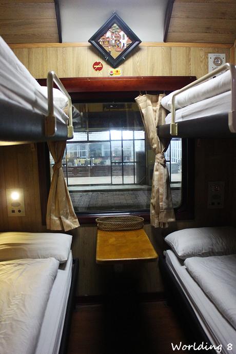 En tren (con moto) de Sapa (Lao Cai) a Hanoi