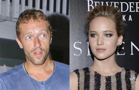 Chris Martin y Jennifer Lawrence