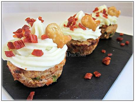 CUPCAKES DE CARNE Y PURÉ DE PATATAS!!