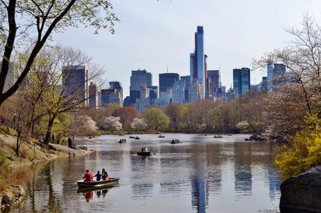 Central Park New York en primavera