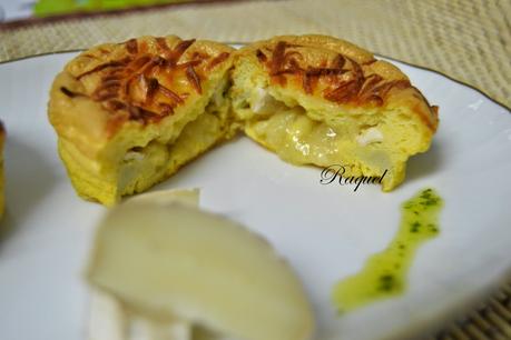 Muffins de Tortilla con Queso de Cabra