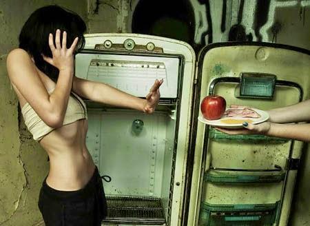 El cerebro de las personas con anorexia