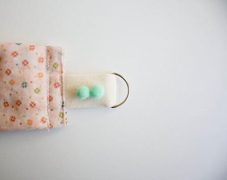 TUTORIAL CORREA DE TELA PARA CÁMARA DE FOTOS detalle cinta cámara