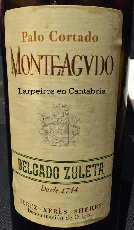 Palo Cortado Monteagudo de Delgado Zuleta: Una pasada de bueno