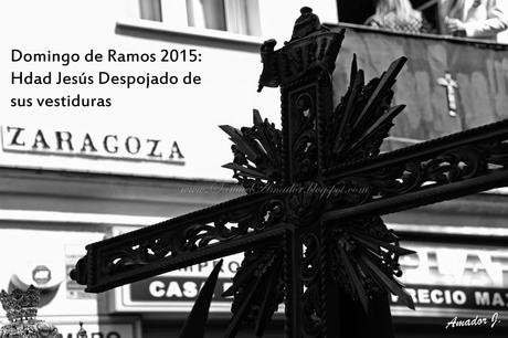 Domingo de Ramos 2015: Hdad. Jesús Despojado de sus Vestiduras