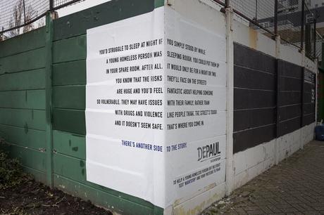 Una asociación utiliza las esquinas de Londres para mostrar las dos caras de las personas sin hogar Una asociación utiliza las esquinas de Londres para mostrar las dos caras de las personas sin hogar