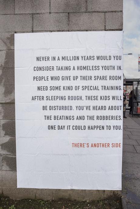 Una asociación utiliza las esquinas de Londres para mostrar las dos caras de las personas sin hogar Una asociación utiliza las esquinas de Londres para mostrar las dos caras de las personas sin hogar