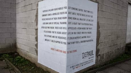 Una asociación utiliza las esquinas de Londres para mostrar las dos caras de las personas sin hogar Una asociación utiliza las esquinas de Londres para mostrar las dos caras de las personas sin hogar