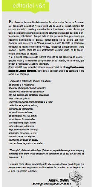 Nueva publicación y agradecimiento