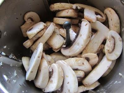 Champiñones al jamón