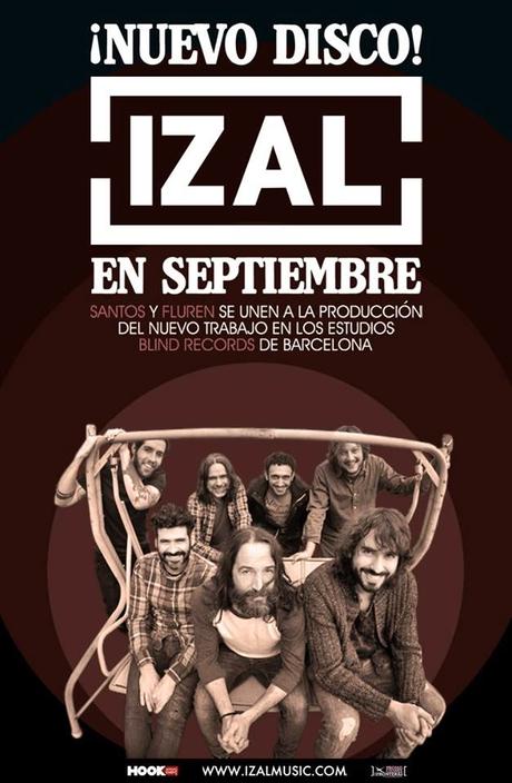 Nuevo Disco de IZAL en Septiembre
