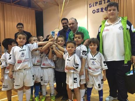 El Torneo Infantil de Fútbol Sala de Verín se fue para Segovia
