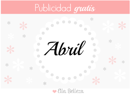 publicidad gratis abril