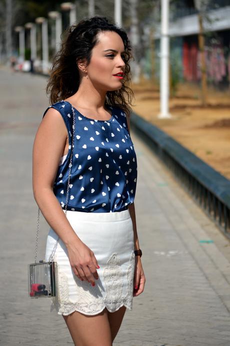 Outfit | White hearts