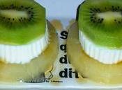 Piña, kiwi queso miel