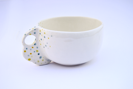 Barruntando cerámica taza