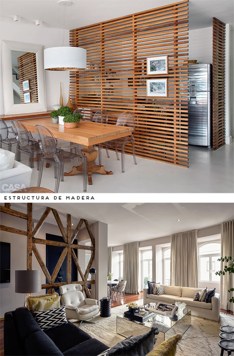 INSPIRACIÓN  | Maneras de dividir el espacio.