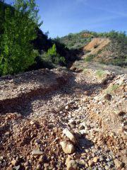Deslinde del término de Retiendas de los pueblos vecinos II 150408 barranco pedregoso